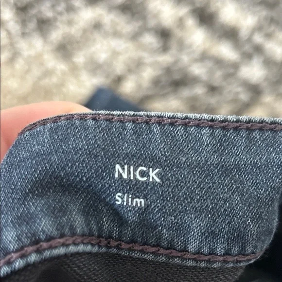 DL1961 Men's Deep Indigo Slim Jeans - Picture 6 of 7